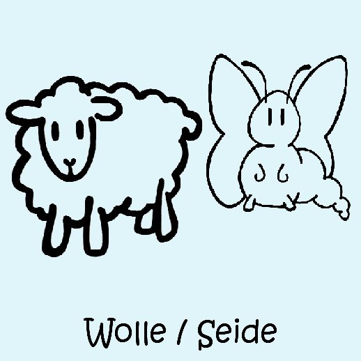 Wolle / Seide  Wäsche