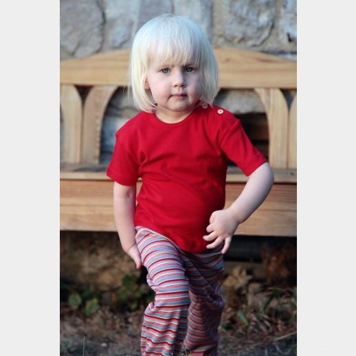 Leela Cotton Baby/Kinder T-Shirt Bio-Baumwolle 