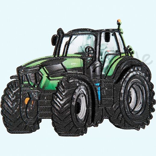 ☆ Baustellen Trecker Traktor groß ☆ Fahrzeug ☆ Applikation groß ☆ Bügel Appli ☆ einfach Aufbügeln