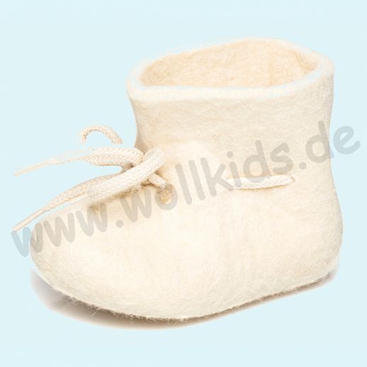 GLERUPS: Babyschuhe The New Born Boot Filzschuhe Stiefelchen Boots natur