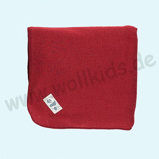 SALE: Lilano - Wickeldecke - Decke - Puckdecke - Wolle Seide - viele Farben uni
