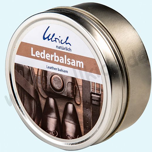 Lederbalsam - Ulrich natürlich - hochwertiges Lederfett - Schuhcreme BIO