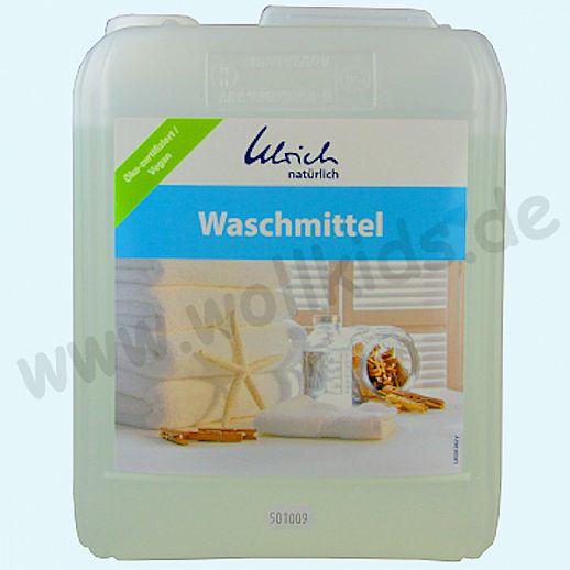 Ökologisches Waschmittel von Ulrich natürlich - 5 Liter Kanister