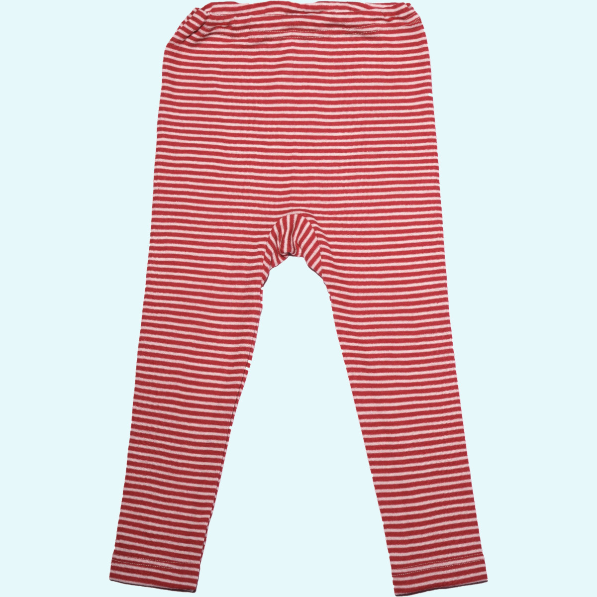 Süße Kinder Leggings geringelt aus Wolle/Seide - Cosilana Leggings für Kinder aus Wolle/Seide von Cosilana - geringelt
