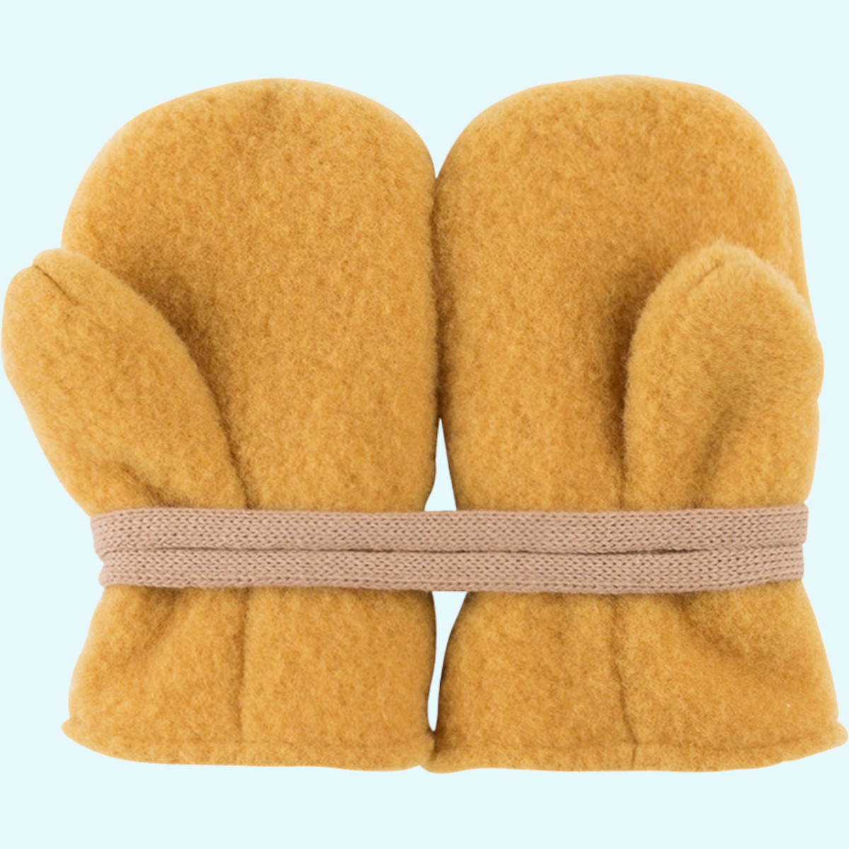 Super kuschelige Bio Wollfleece Baby-Handschuhe aus 100% Merinowolle von Pure Pure - perfekt für Neugeborene im Winter