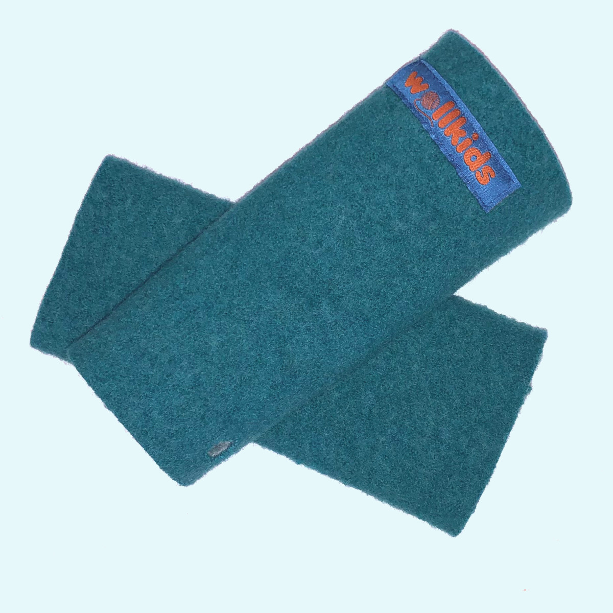 Warme doubleface Walk Pulswärmer mit Daumenloch für Kinder - Wollkids Warme doubleface Walk Pulswärmer mit Daumenloch für Babys & Kinder von Wollkids - 100% Merinowolle