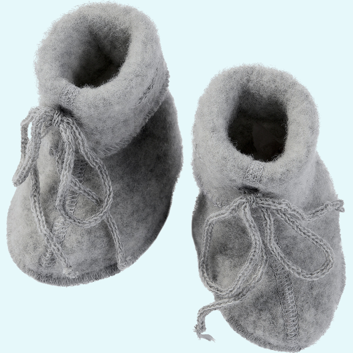 Engel Baby Schuhe Wollfleece Baby Schuhe Wollfleece farbig uni IVN BEST