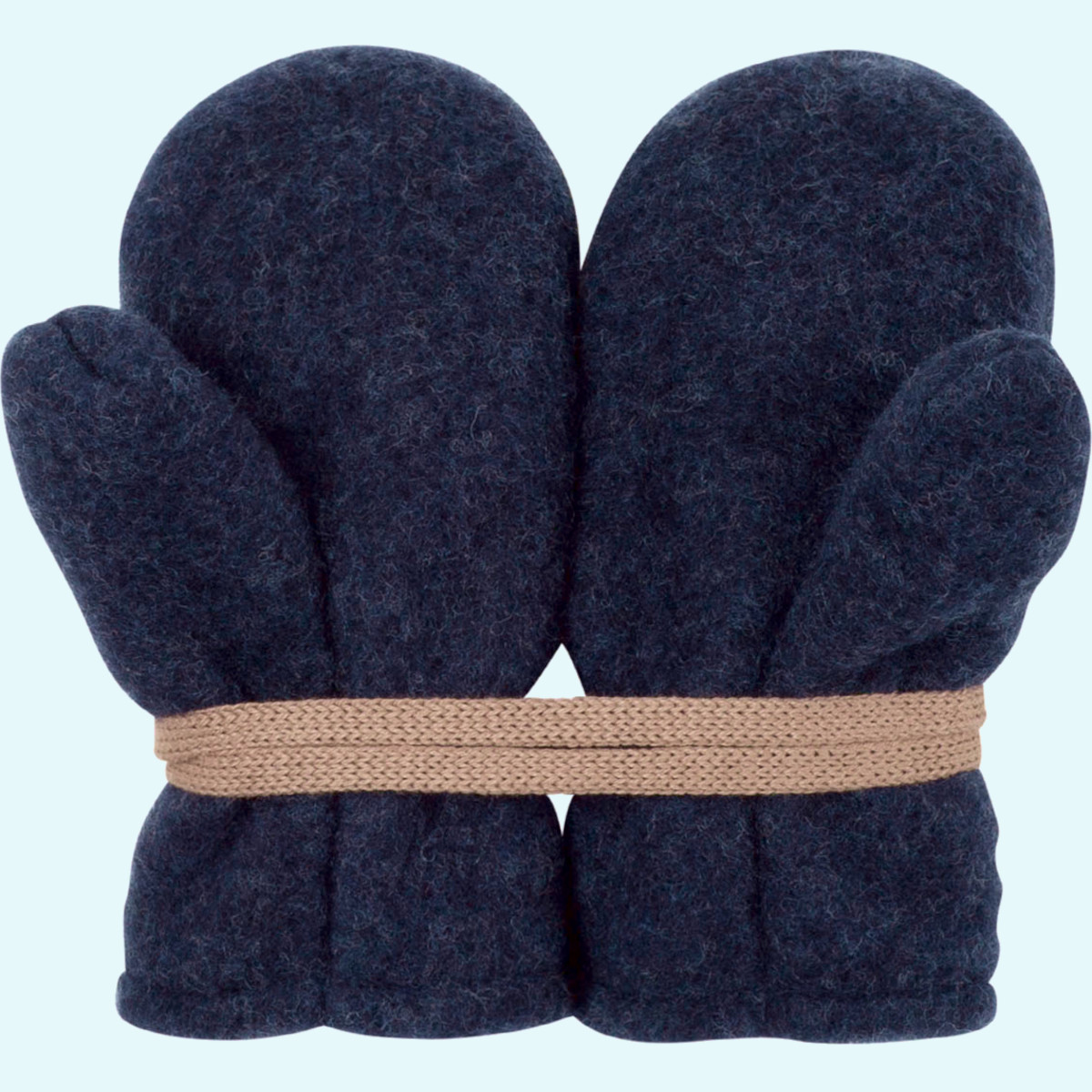 Super kuschelige Bio Wollfleece Baby-Handschuhe aus 100% Merinowolle von Pure Pure - perfekt für Neugeborene im Winter