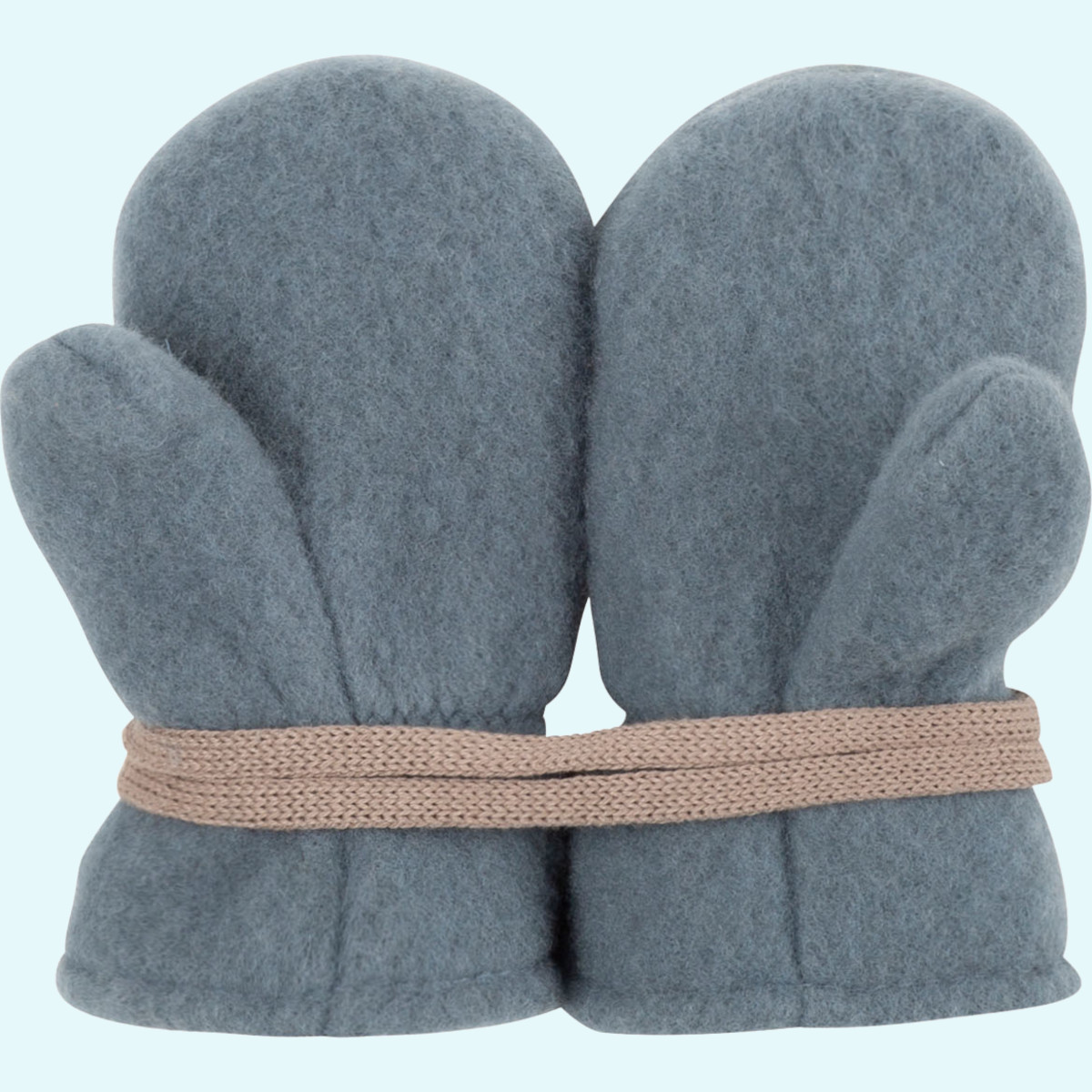 Super kuschelige Bio Wollfleece Baby-Fäustlinge aus 100% Merinowolle von Pure Pure - perfekt für Neugeborene im Winter