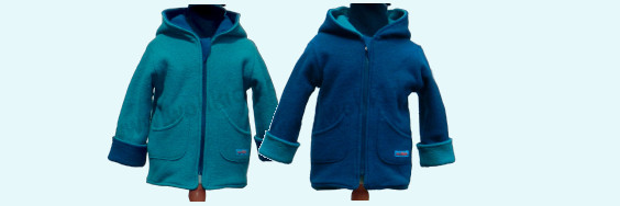 Doubleface Wende-Wollwalkjacke 2.0