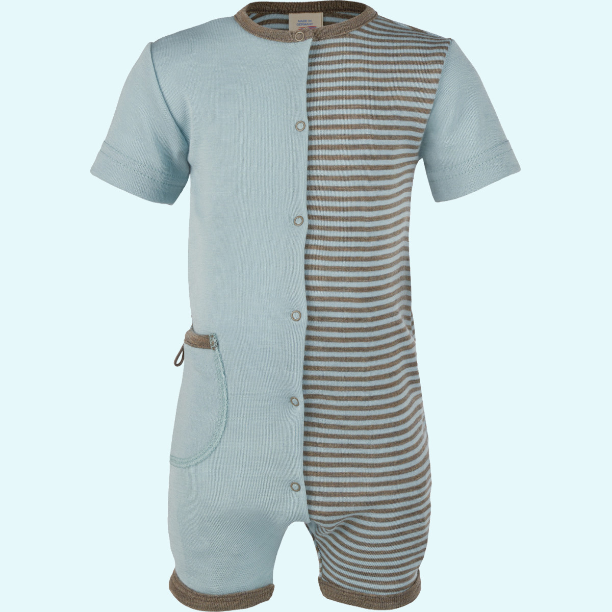 SALE - Engel Sommer Baby Spieler aus merino Wolle/Seide SALE - Engel Baby Spieler - Sommer Overall kurz aus BIO merino Schurwolle/Seide - ideal bei empfindlicher Haut GOTS
