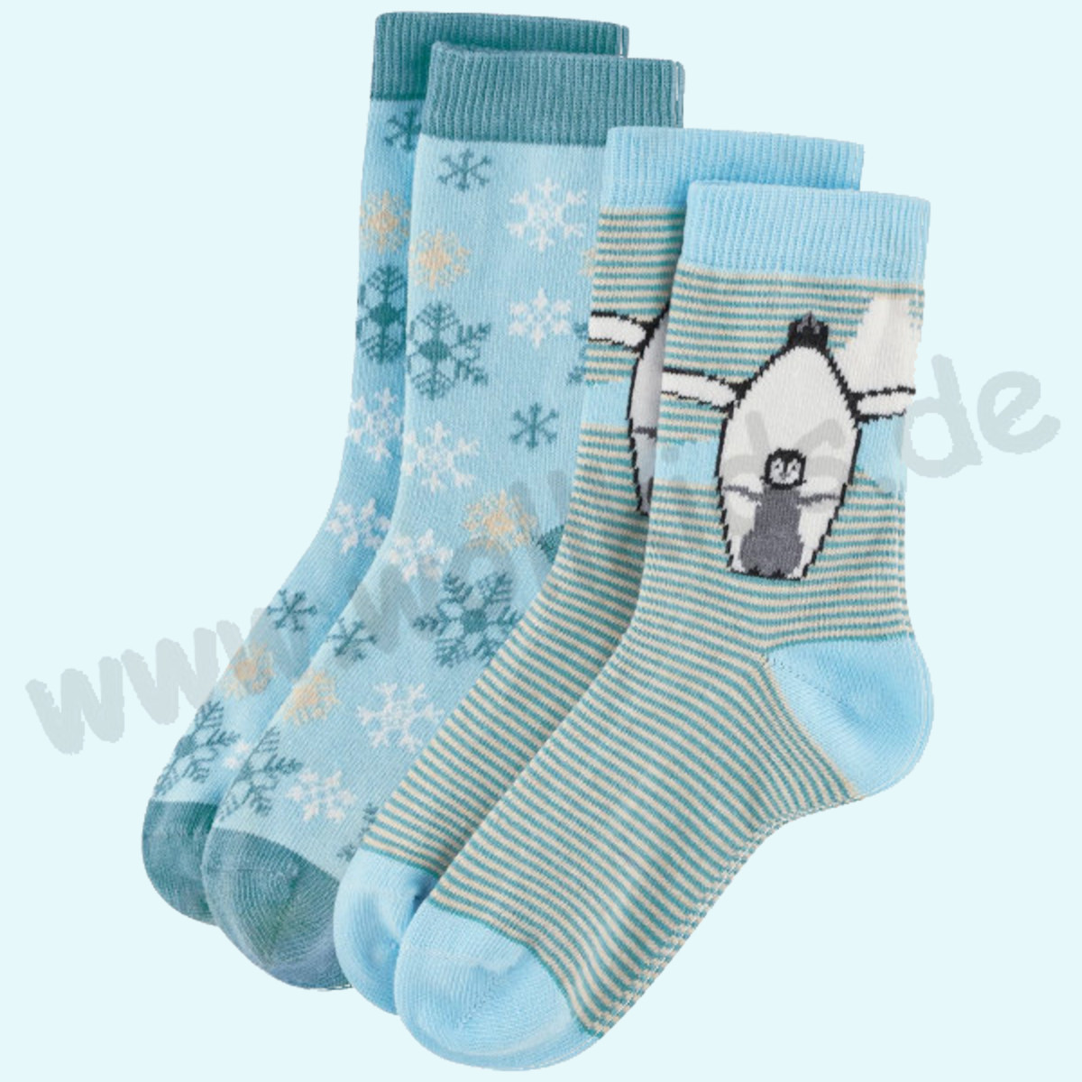 Süße Kindersocken aus reiner BIO Baumwolle im 2er Pack von Livingcrafts