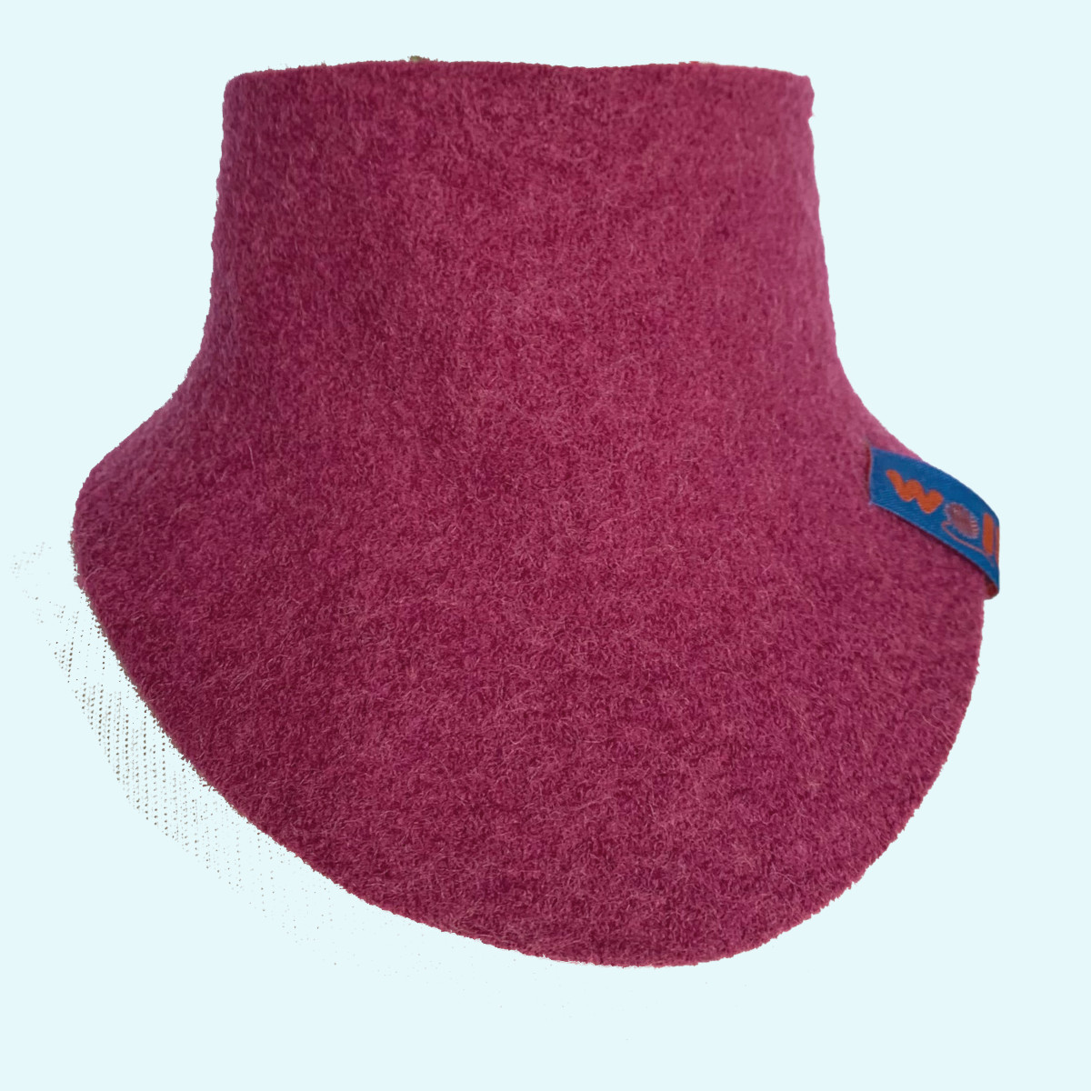 Warmes Wollkids Baby & Kinder Doubleface Wollwalk Halstuch Dreieckstuch aus 100% Wolle für den Winter