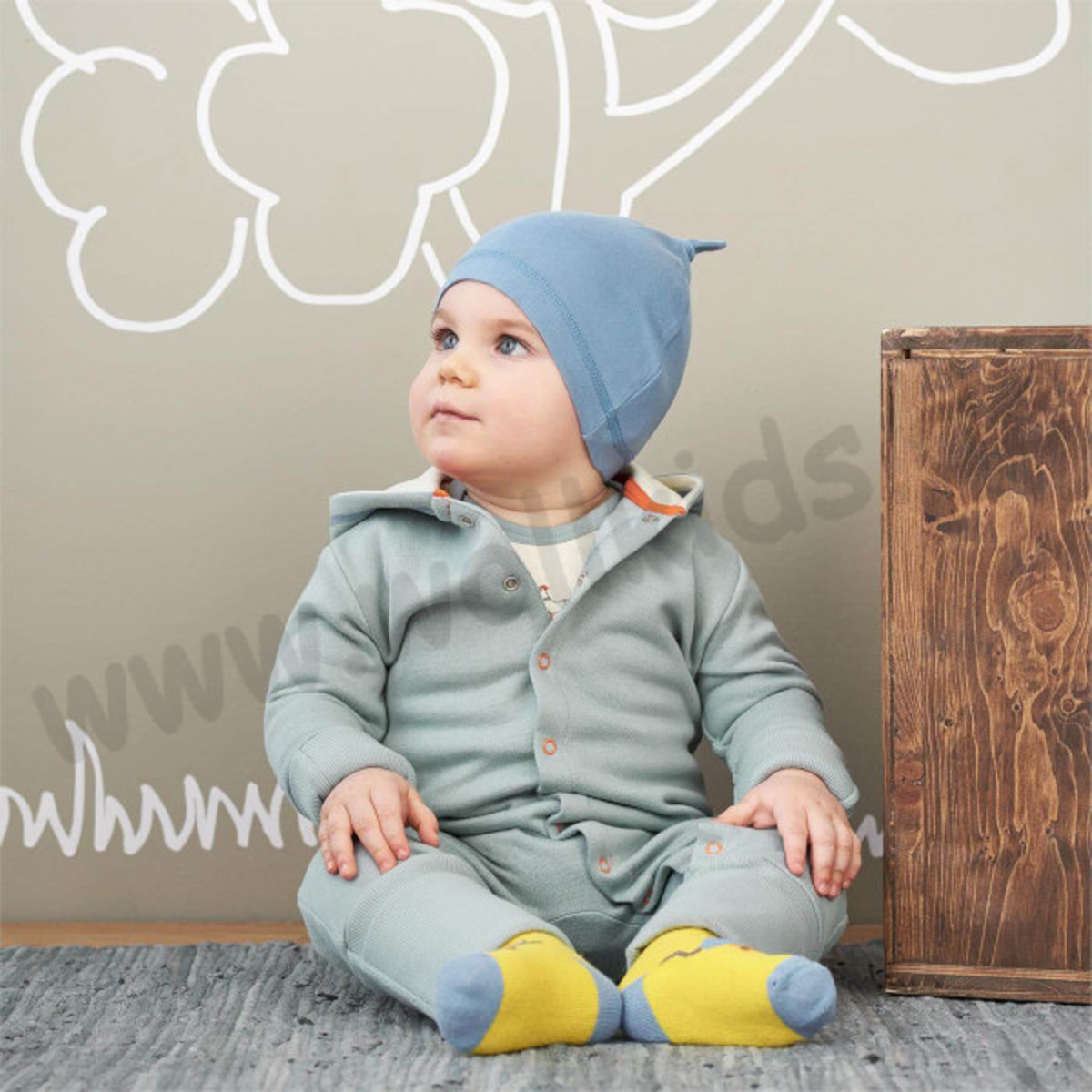 Baby Mütze - Beanie - Haube - Zipfelmütze - aus reiner BIO Baumwolle Baby Mütze - Beanie - Haube - Zipfelmütze - aus reiner BIO Baumwolle