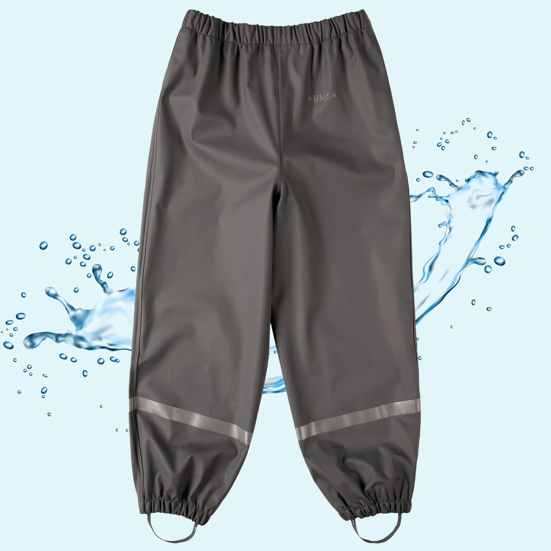 Schadstofffreie Kinder Regenhose ohne Latz - BMS Buddelbundhose Schadstofffreie Regenhose ohne Latz für Kinder von BMS - Buddelbundhose