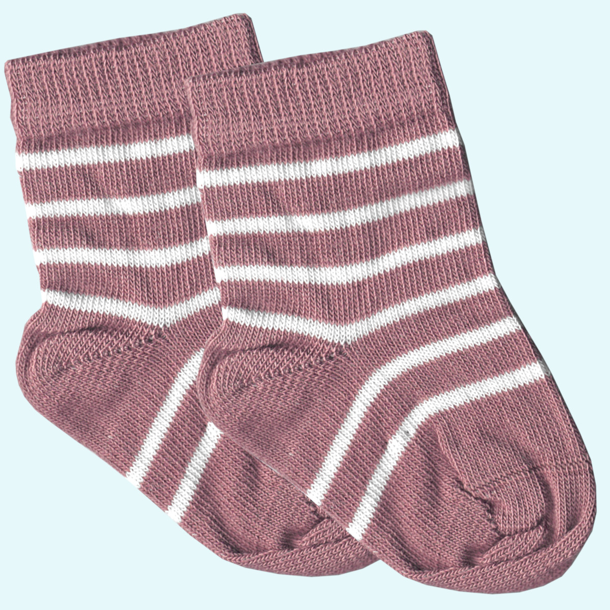 Schöne Babysocken geringelt aus sanfter Bio Baumwolle - Grödo Schöne Babysocken geringelt aus Bio Baumwolle von Grödo - GOTS