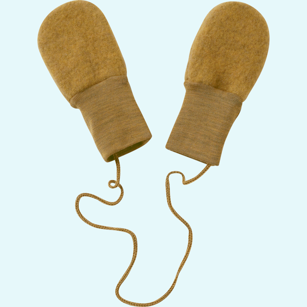 Engel Baby Handschuhe Wollfleece Baby Fäustel Wollfleece farbig uni IVN BEST