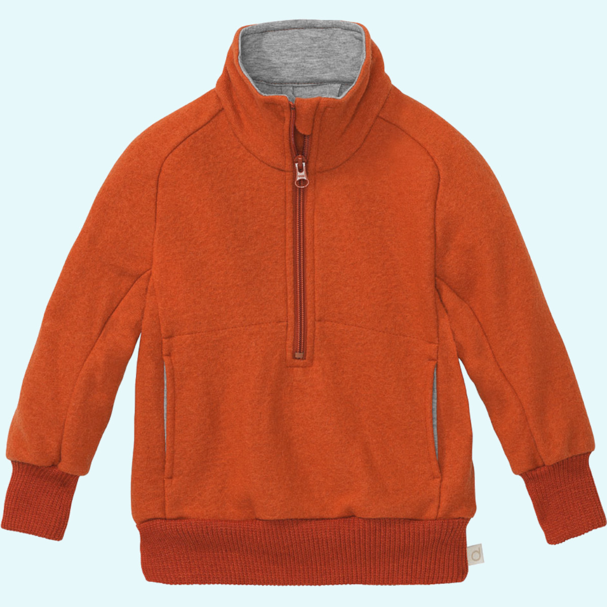 Warmer disana Baby & Kinder Winter Walk-Troyer Merinowolle Dicker, warmer disana Baby & Kinder Wollwalk-Troyer/Pullover mit Reißverschluss aus BIO merino Schurwolle für den Winter GOTS