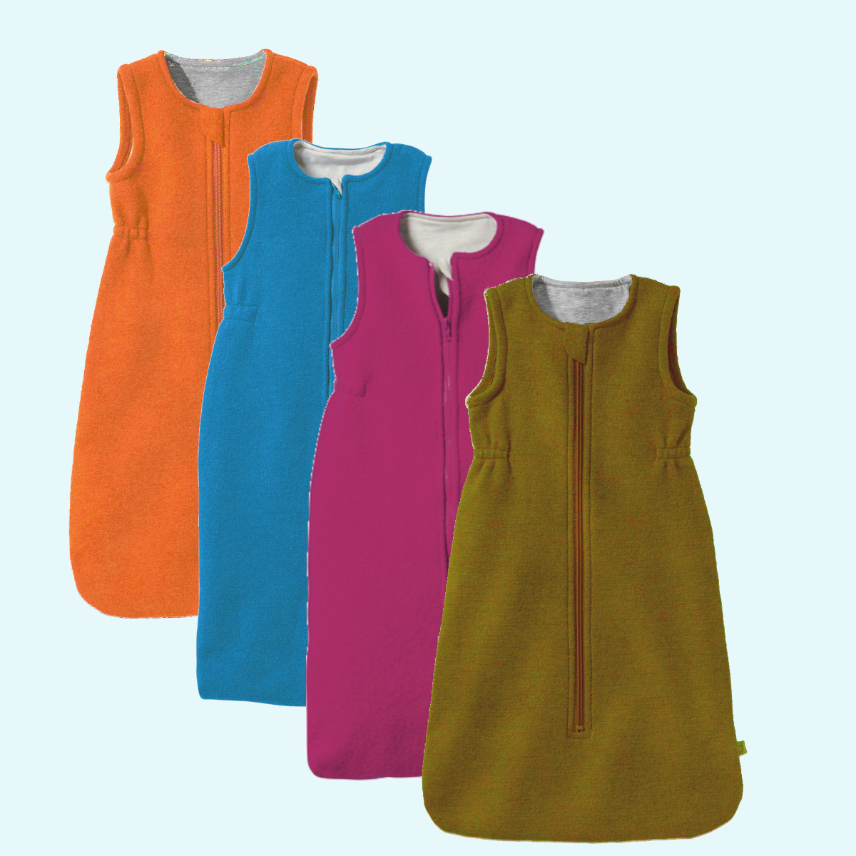 SALE - warmer disana Baby Walk-Träger-Schlafsack aus Merinowolle SALE - Dicker, warmer disana Baby Wollwalk-Träger-Schlafsack aus BIO merino Schurwolle für den WInter GOTS