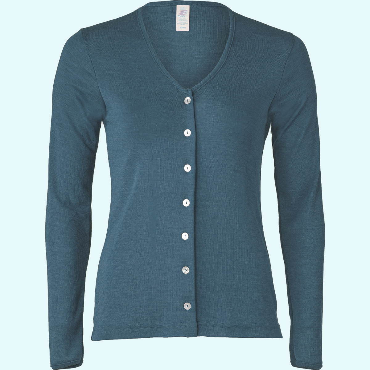 strickjacke wolle seide für damen Damen Cardigan Wolle Seide SALE GOTS