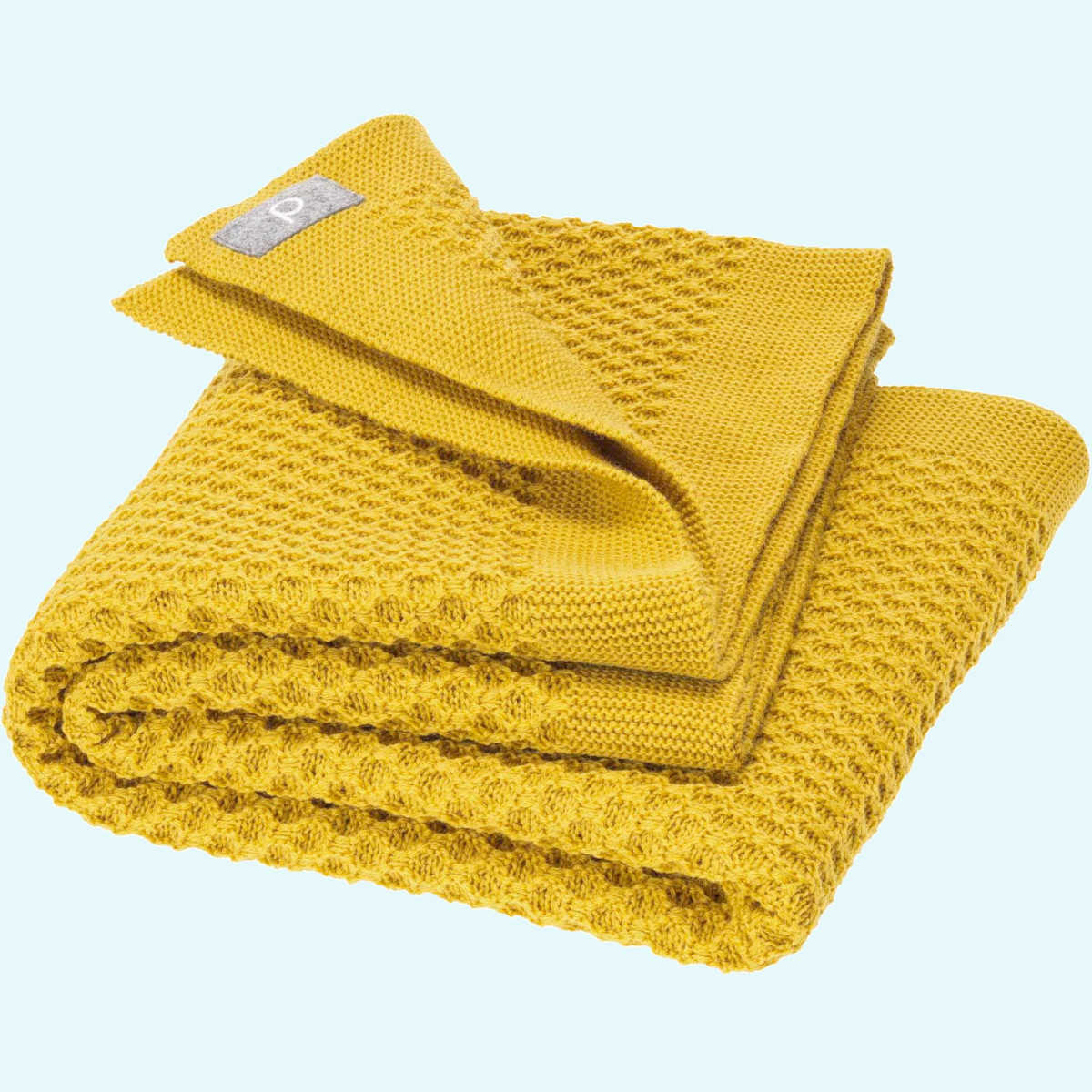 Warme disana Strick-Kuscheldecke für Erwachsene Merino-Schurwolle Große warme disana Erwachsenen Waben-Strick-Kuscheldecke 135x200 aus BIO merino Schurwolle - Winter-Decke GOTS