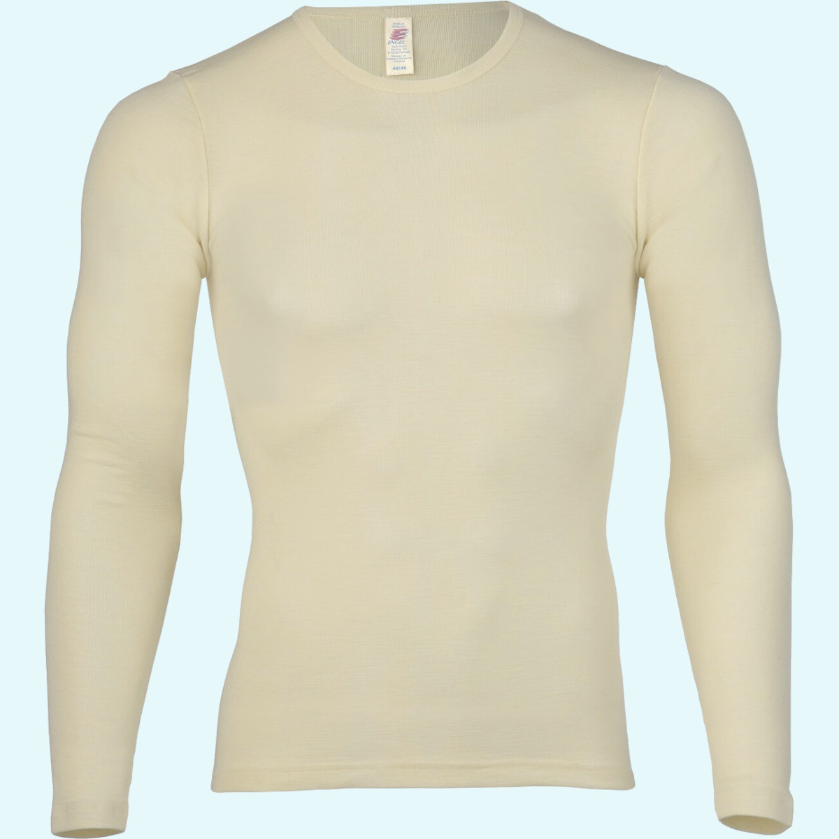 wolle seide shirt langarm Herren Shirt langarm Wolle Seide GOTS