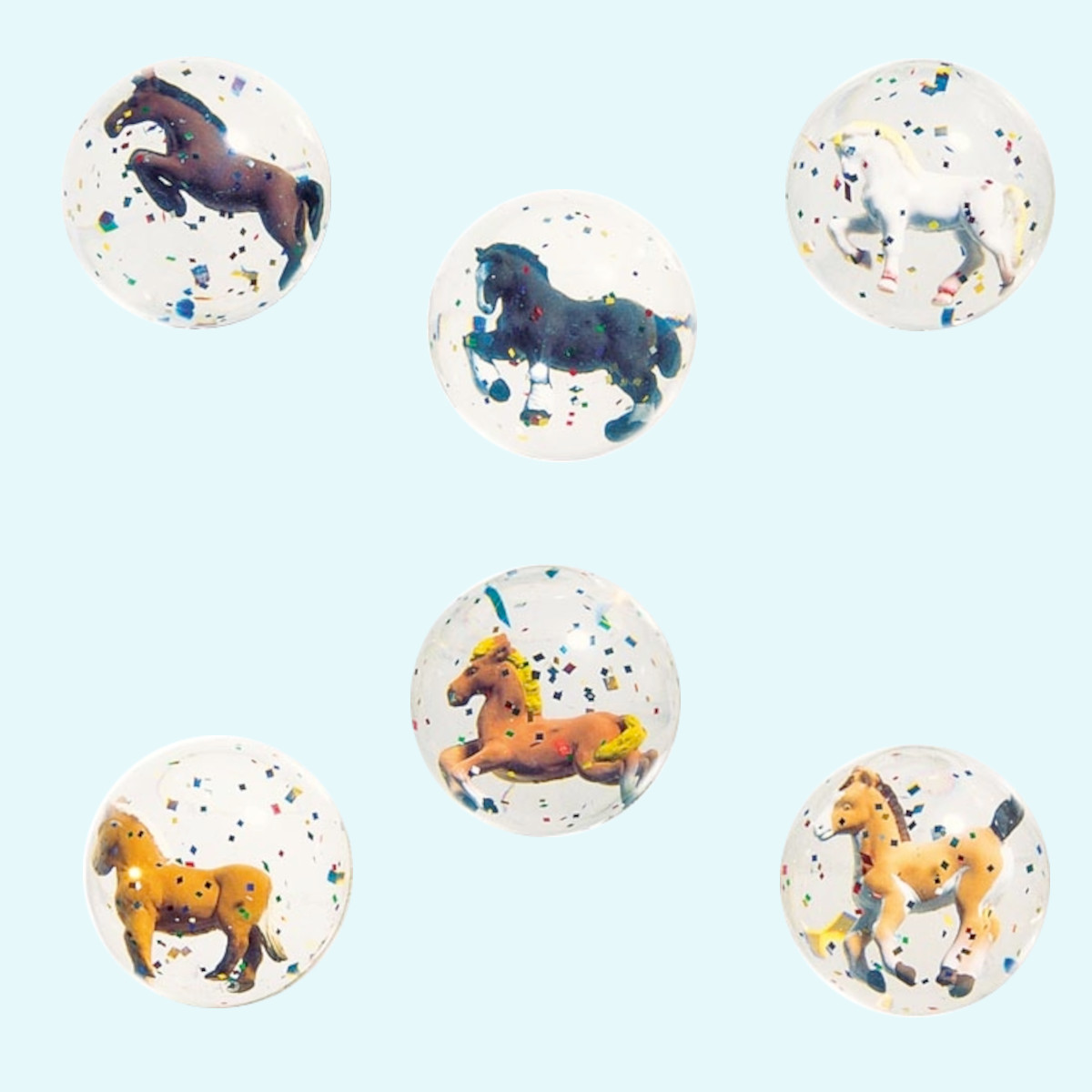 Schöner 🐎 Flummi mit Tieren 🐴 für Kinder von Goki 🐎 Schöner 🐎 Flummi mit Tieren 🐴 für Kinder von Goki 🐎