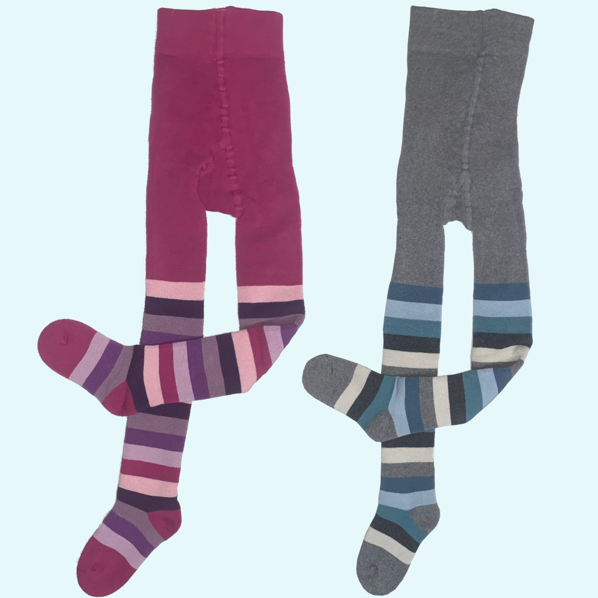Dicke, warme Kinder - Frottee - Strumpfhose aus BIO Baumwolle