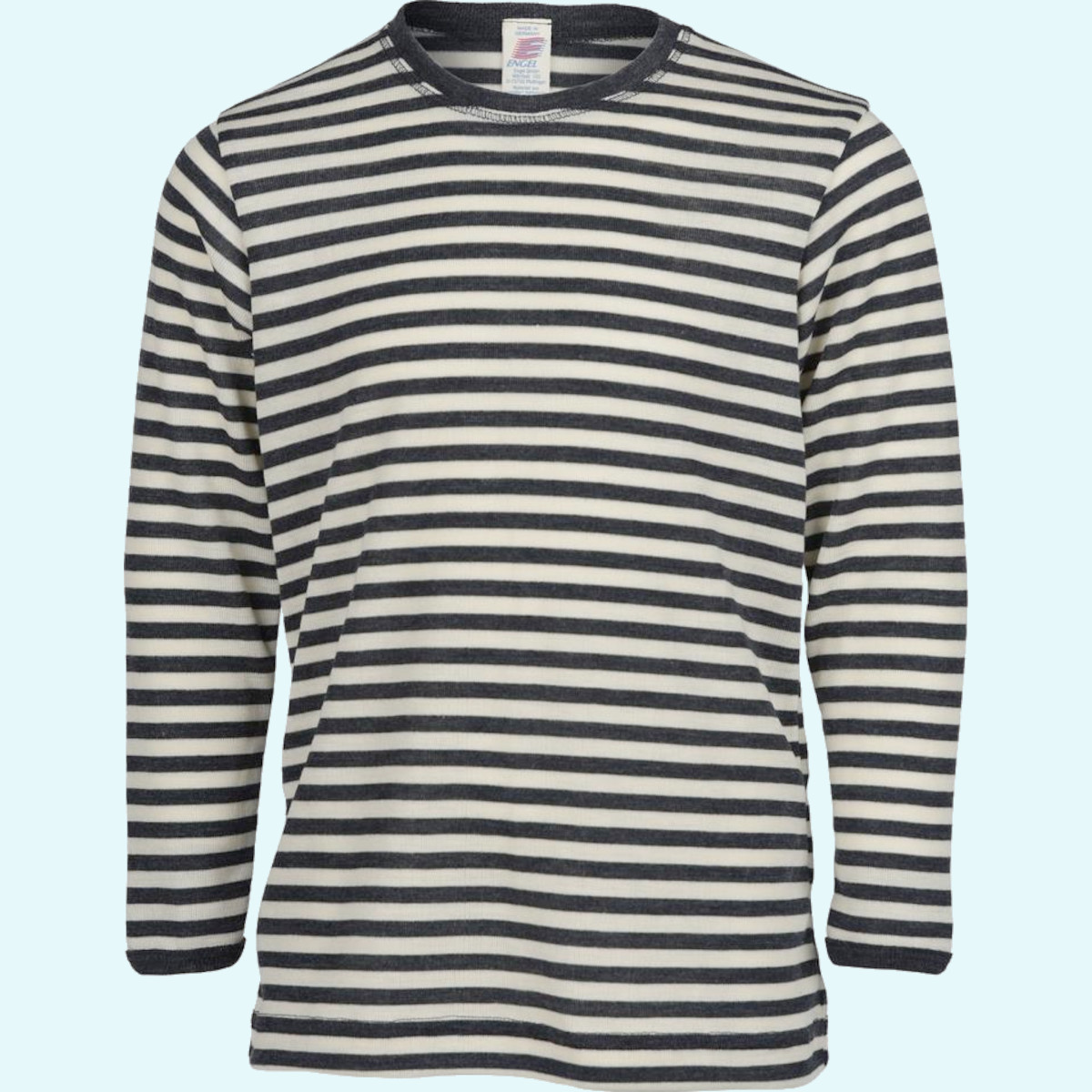 SALE - Engel Kinder Pullover aus Merinowolle Seide SALE - Engel Kinder Shirt-Pullover langarm basalt & burgund aus BIO merino Schurwolle/Seide ideal im Winter & bei empfindlicher Haut GOTS