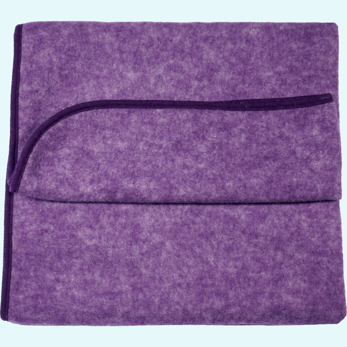 Super weiche Babydecke aus Wollfleece von Cosilana Kuschelweiche Wollfleece Baby Decke/Kuscheldecke von Cosilana aus kbT merino Schurwolle & Baumwolle - ideal im Sommer, Winter & für empfindliche Haut GOTS