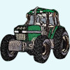 Fahrzeuge: Traktor grün klein