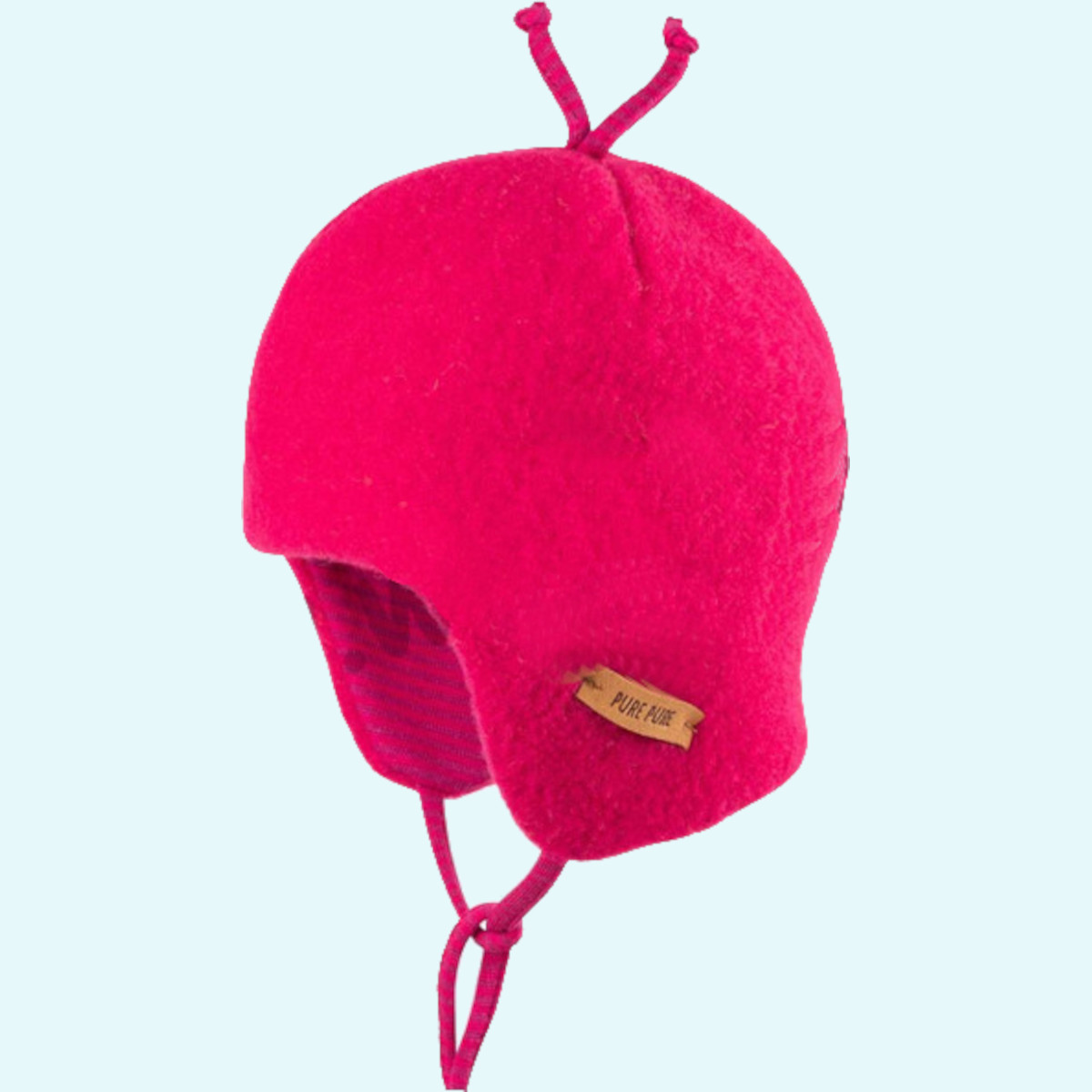 Die perfekte Baby Mütze im Winter aus 100% Wollfleece von Pure Pure SALE - Warme Baby Wollfleece Mütze aus 100% Merinowolle von Pure Pure - die perfekte Mütze im Winter & für Neugeborene