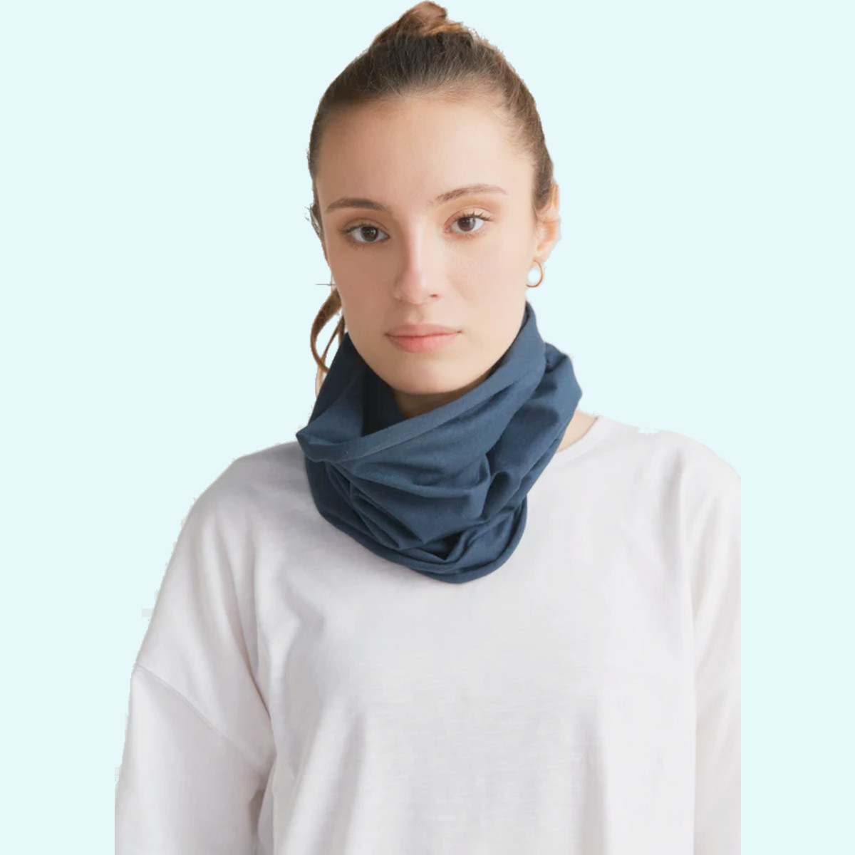 Weicher Schlauchschal aus Bio Buamwolle - Albero-natur Weicher Schlauchschal aus Bio Buamwolle für Damen & Herren von Albero-natur