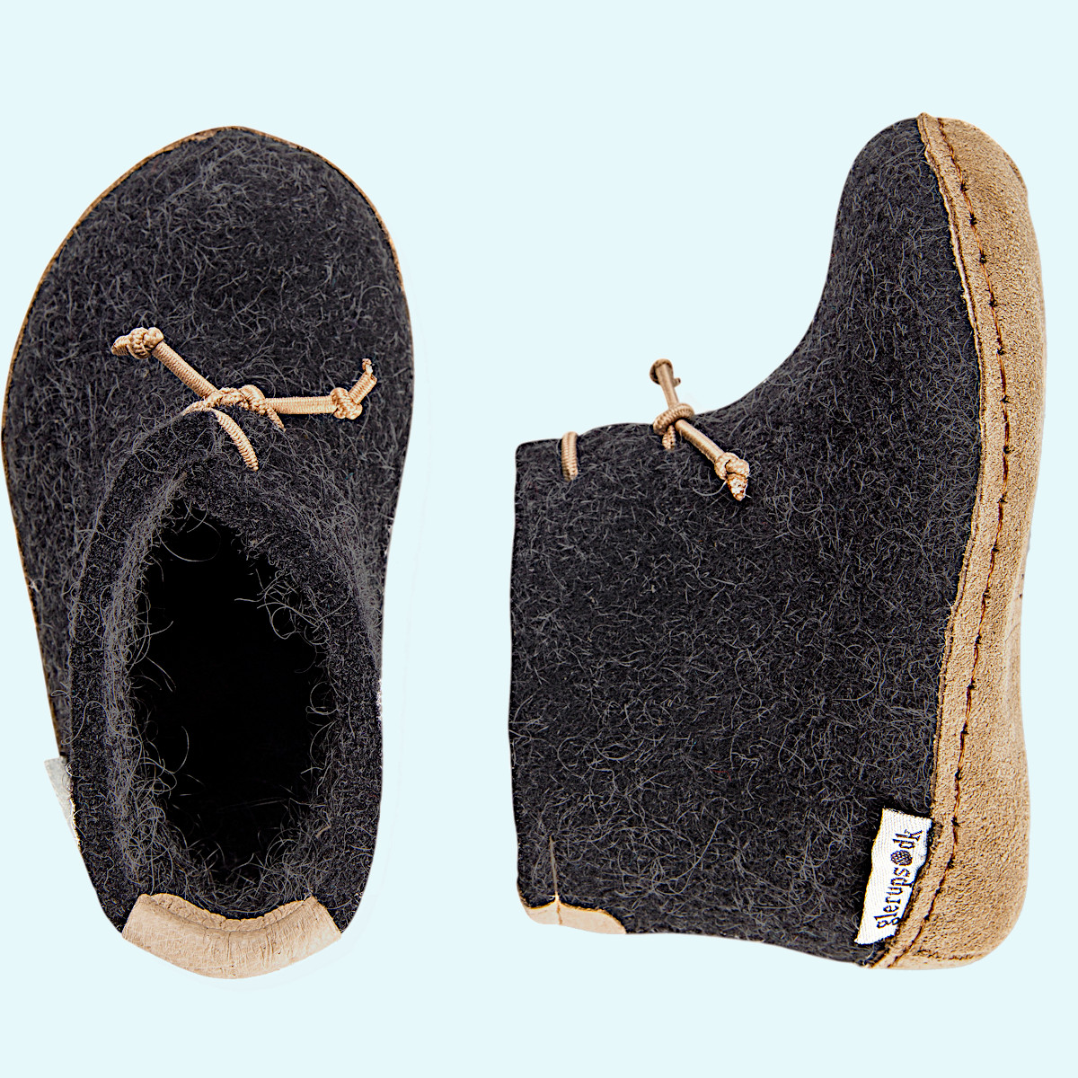 Die kuschelweichsten Baby Schuhe aller Zeiten Süße Kinder Hausschuhe The Boot Kids aus Schurwollfilz