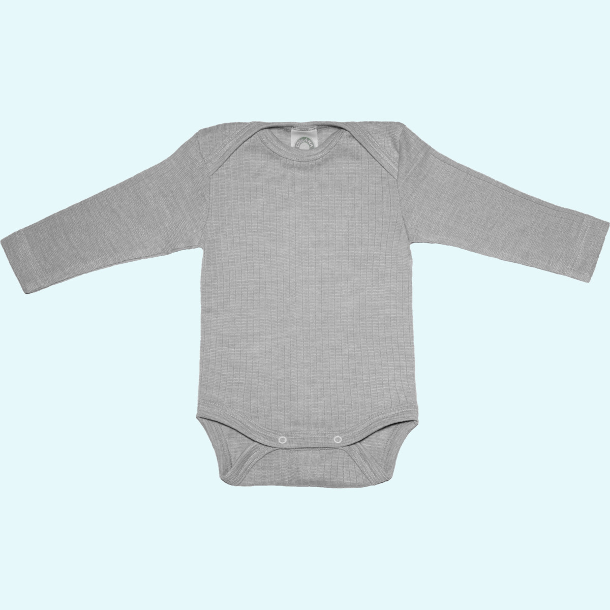 Baby Body langarm aus Wolle-Seide-Baumwolle - Cosilana Baby Body langarm aus Wolle-Seide-Baumwolle von Cosilana