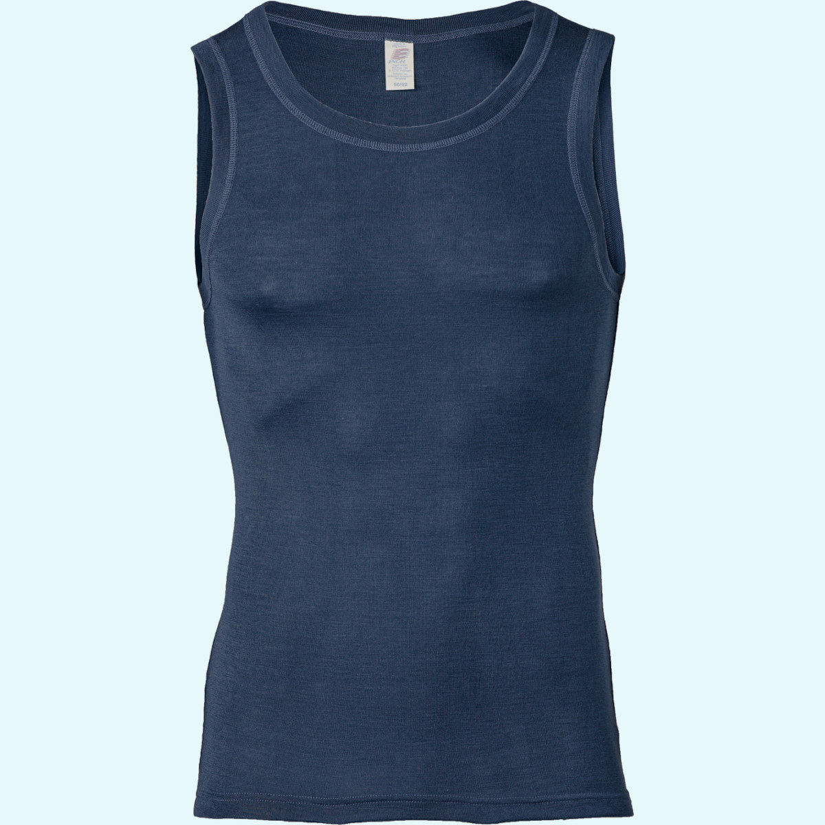 wolle seide unterhemd für herren Herren Achselshirt Wolle Seide farbig GOTS