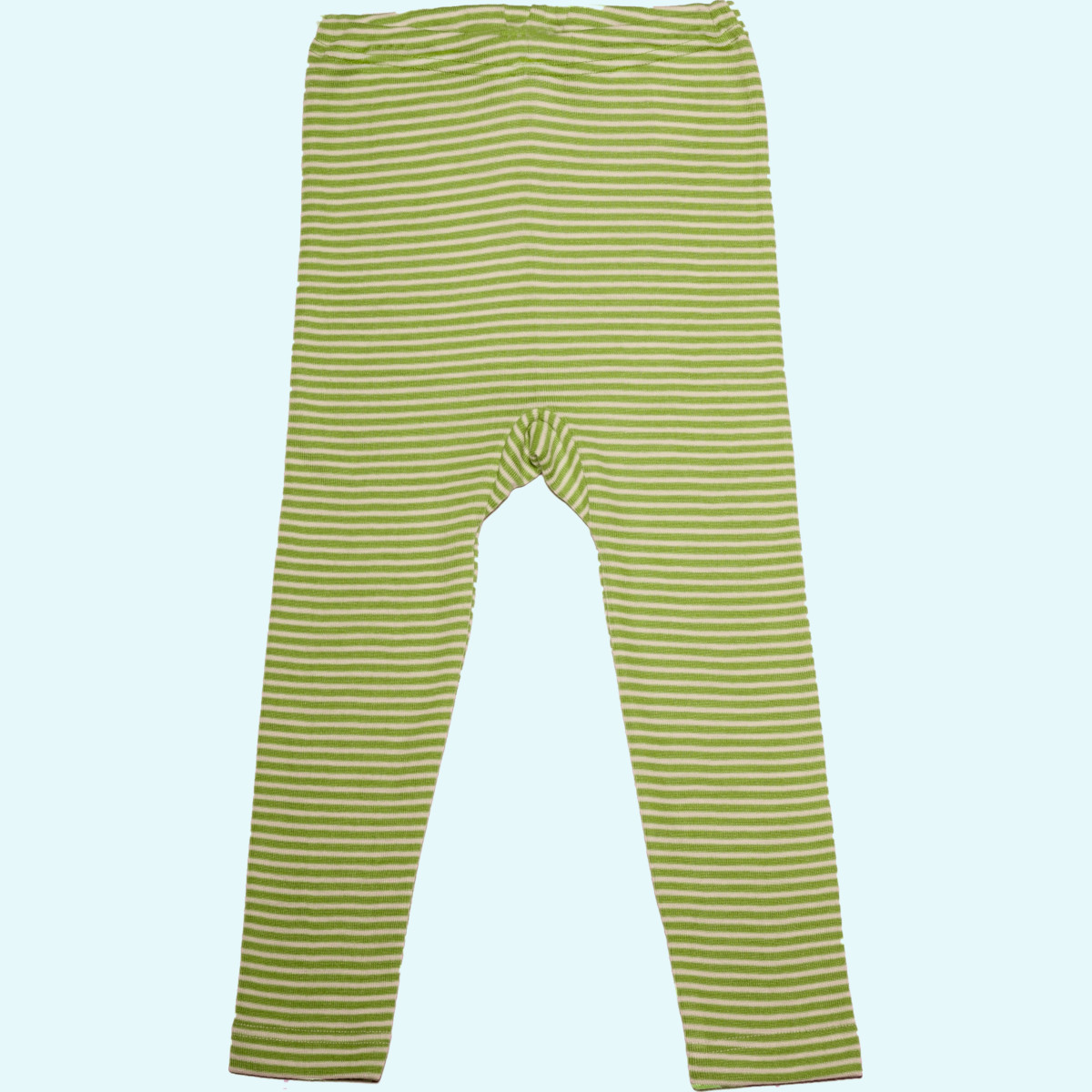 Süße Kinder Leggings geringelt aus Wolle/Seide - Cosilana Leggings für Kinder aus Wolle/Seide von Cosilana - geringelt