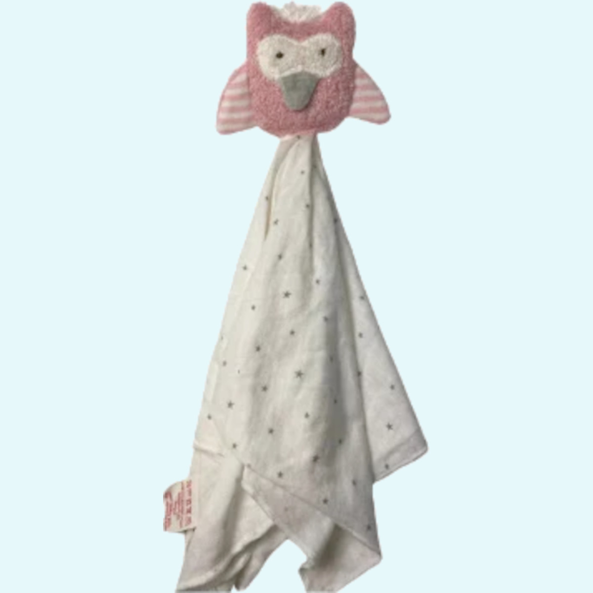 Baby Schnuffeltuch aus 100% Bio Baumwolle - Pat & Patty Schnuffeltuch mit Kuscheltier für Babys aus 100% Bio Baumwolle von Pat & Patty