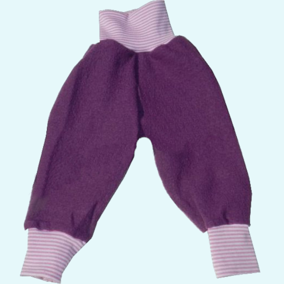 Warme Wollkids Mädchen Winter Pumphose aus 100% Wollwalk lila/flieder Warme Wollkids Baby & Kinder Winter Walkhose Pumphose aus 100% Wollwalk für Mädchen - Farbe lila/flieder