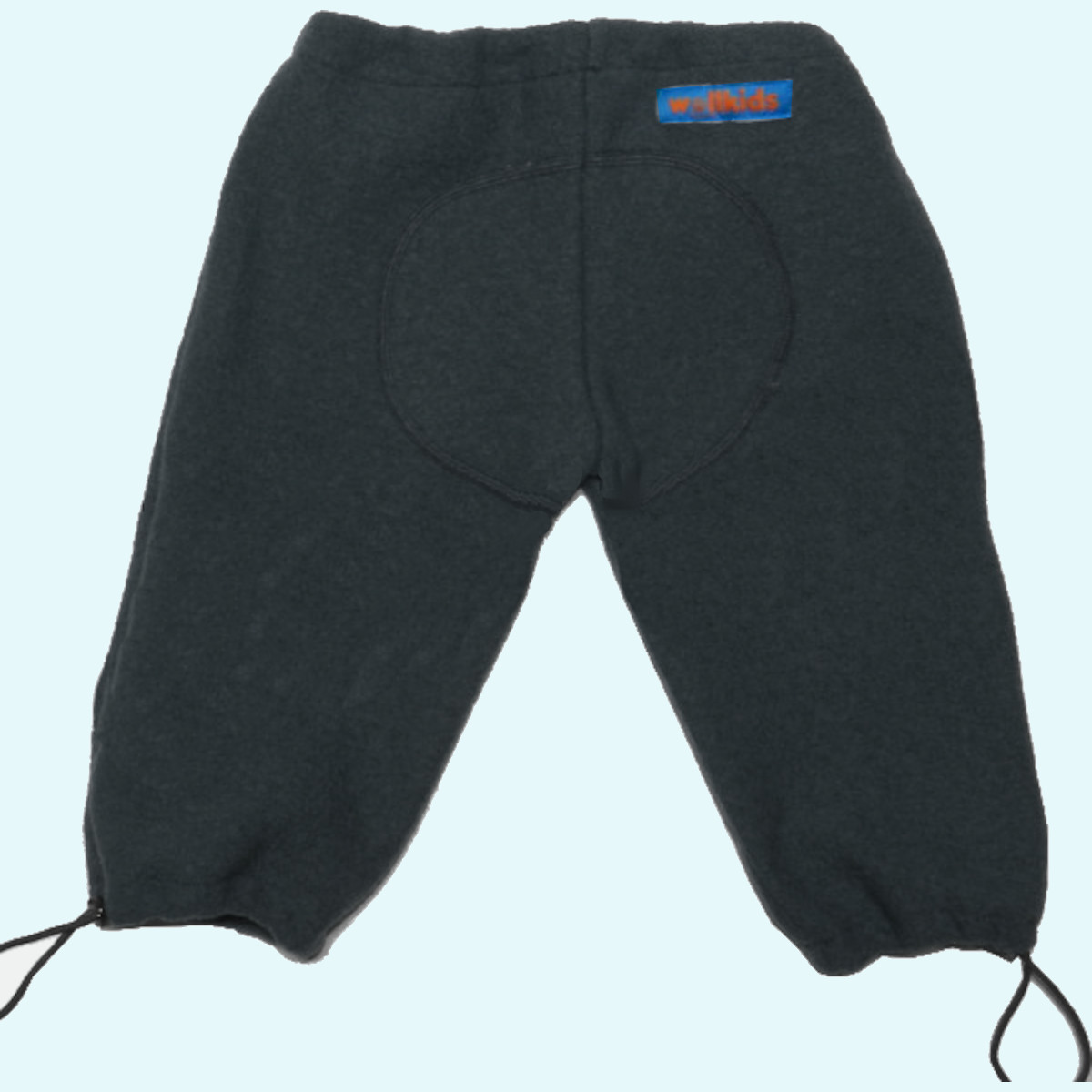 Warme Wollkids Kinder outdoor Wollwalk Hose aus 100% Schurwolle Warme Wollkids Baby & Kinder outdoor Wollwalk Hose mitwachsend mit Besatz für den Waldkindergarten im Winter aus 100% Wolle