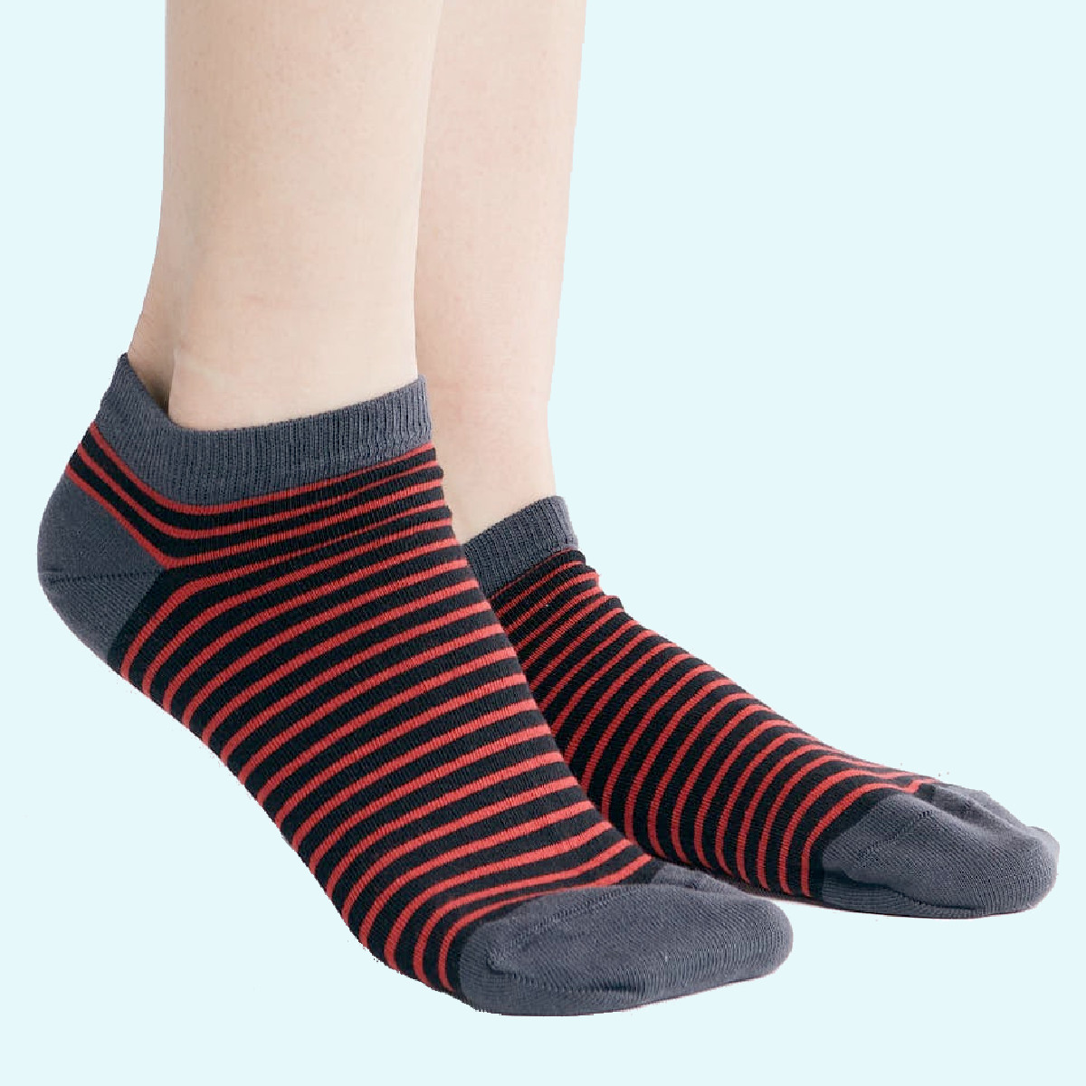 Damen Herren BIO Baumwoll Sneaker Socken farbig uni oder Ringel
