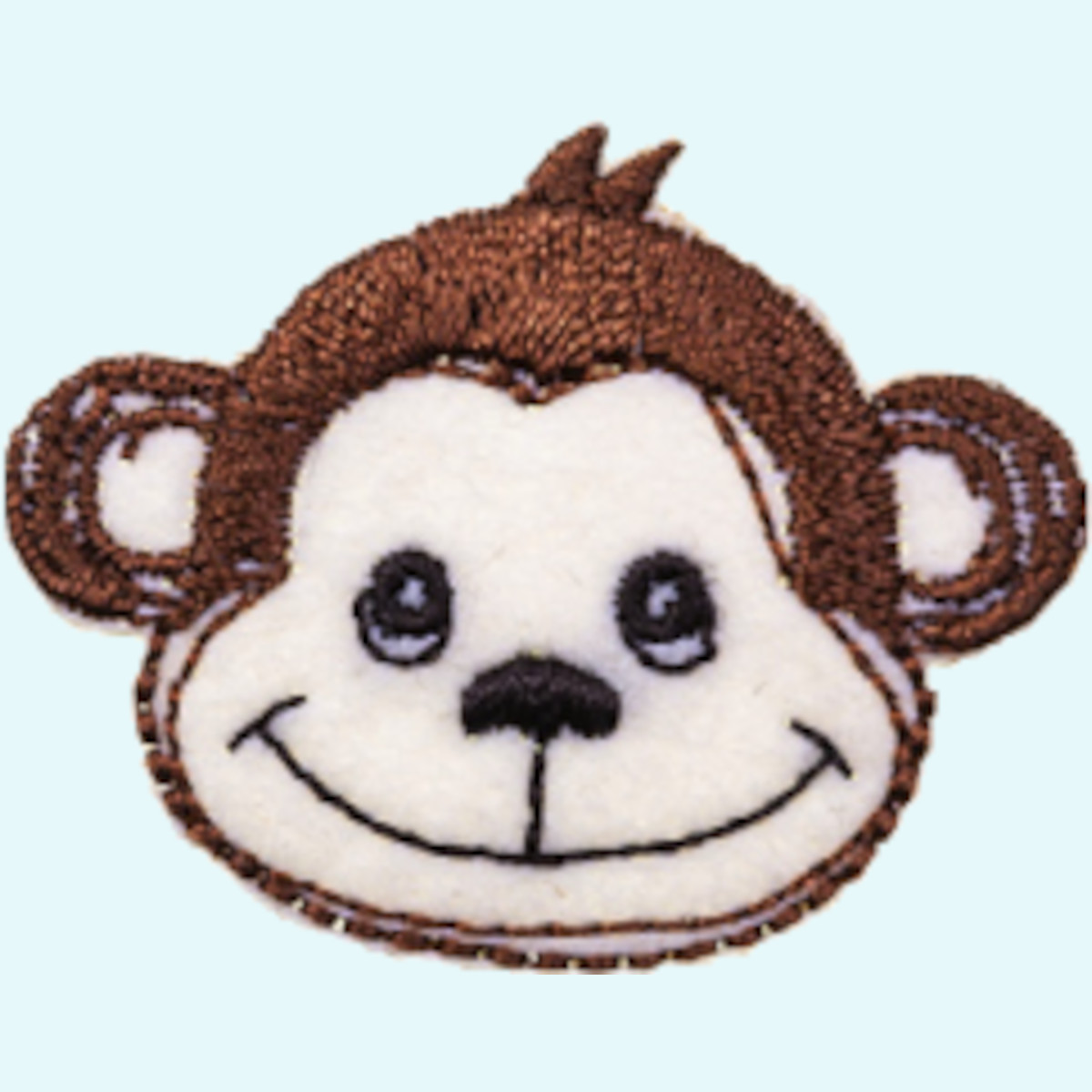 Tiere - Affe - Äffchen - Alles was Du willst -Bügelapplikation Bügelbild