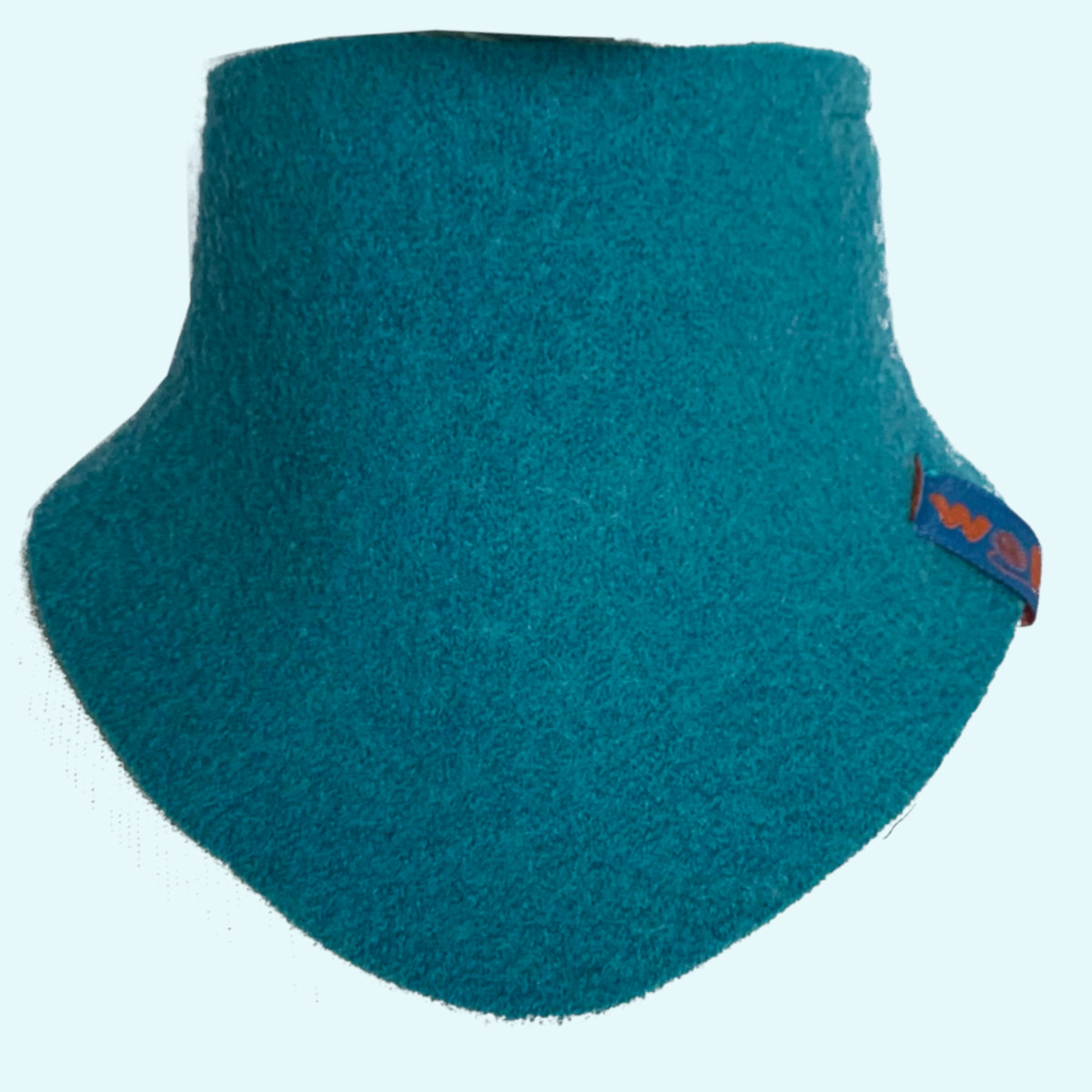 Warmes Wollkids Baby & Kinder Doubleface Wollwalk Halstuch Dreieckstuch aus 100% Wolle für den Winter