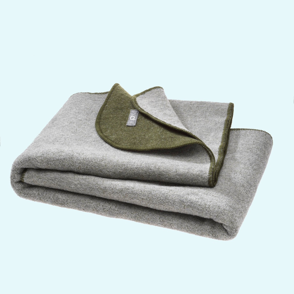 Warme disana Winter-Walk-Decke für Erwachsene Merino-Wolle Dicke, warme disana Doubleface-Wollwalk-Decke für Erwachsene 135x200 aus BIO merino Schurwolle für den Winter - Kuscheldecke - GOTS