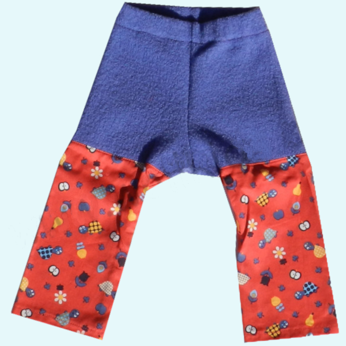 Sommer-Longie - 2 in 1 Hose - Windel-Überhose & Baumwollhose in Einem