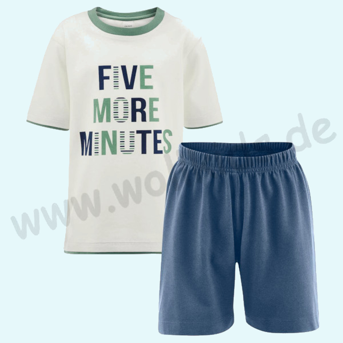 Bio Baumwolle Schlafanzug für Kinder - Sommer Schlafi - GOTS - Organic