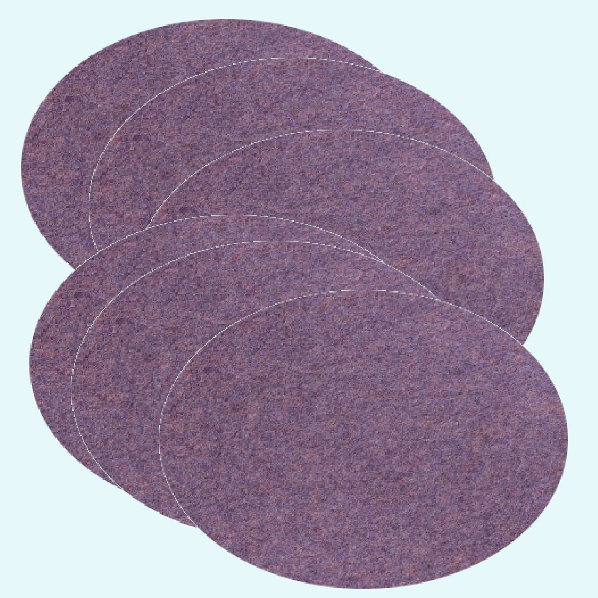 Nachhaltige disana Glas-Untersetzer aus merino Schurwolle-Filz Nachhaltige & schöne disana Glas- & Flaschen-Untersetzer einfarbig aus BIO merino Schurwoll-Filz