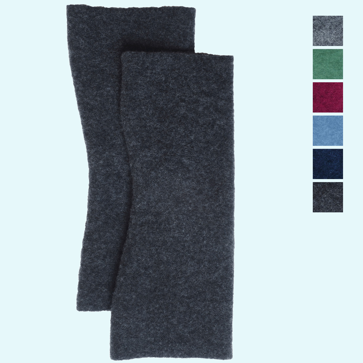 Pulswärmer - Handstulpe aus BIO Schurwoll - Fleece - super kuschelig & muckelig warm