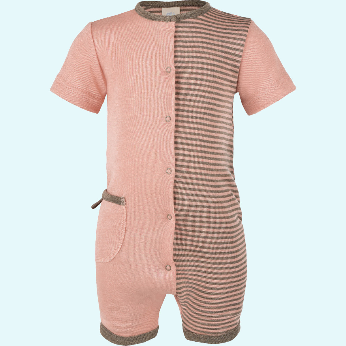 SALE - Engel Sommer Baby Spieler aus merino Wolle/Seide SALE - Engel Baby Spieler - Sommer Overall kurz aus BIO merino Schurwolle/Seide - ideal bei empfindlicher Haut GOTS