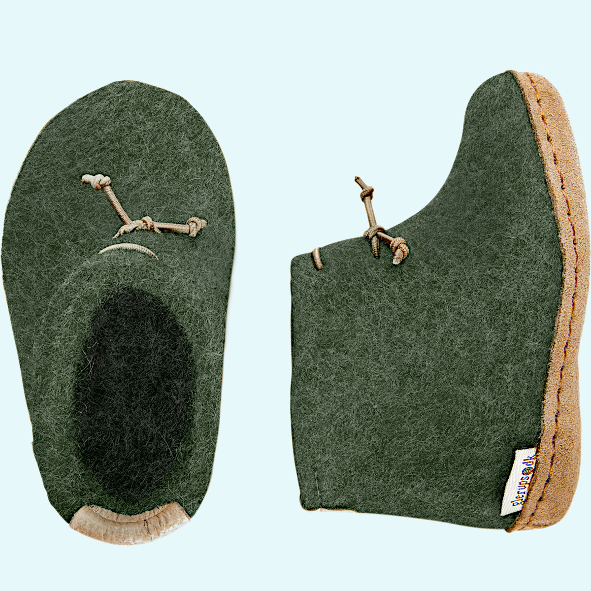 Die kuschelweichsten Baby Schuhe aller Zeiten Süße Kinder Hausschuhe The Boot Kids aus Schurwollfilz